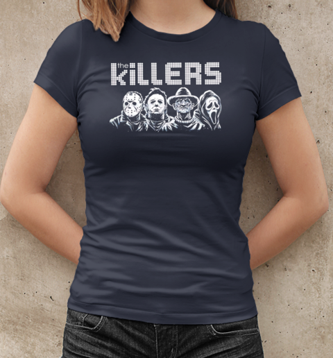 The Killers some of our favorite horror slasher villains Halloween T-Shirt Classic Women's T-shirt