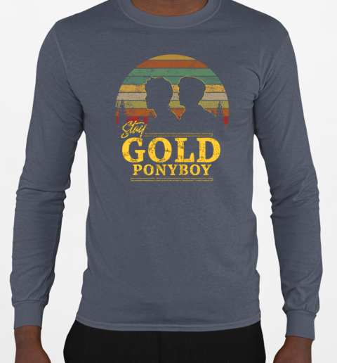 The Outsiders Stay Gold Ponyboy Vintage T-Shirt Long Sleeved T-shirt 