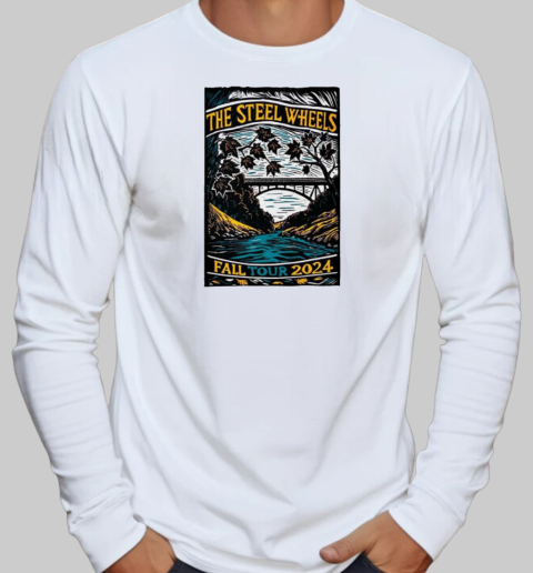 The Steel Wheels Fall Tour 2024 T-Shirt Long Sleeved T-shirt 