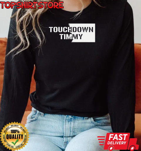 Touchdown Timmy Tim Walz T-Shirt Long Sleeved T-shirt 