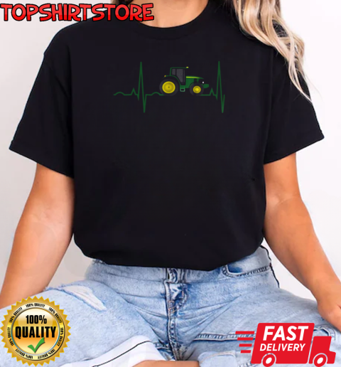 Tractor Heart Beat T-Shirt Classic Women's T-shirt