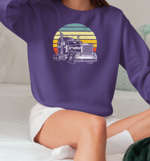 Truck Vintage Trucker T-Shirt Unisex Sweatshirt