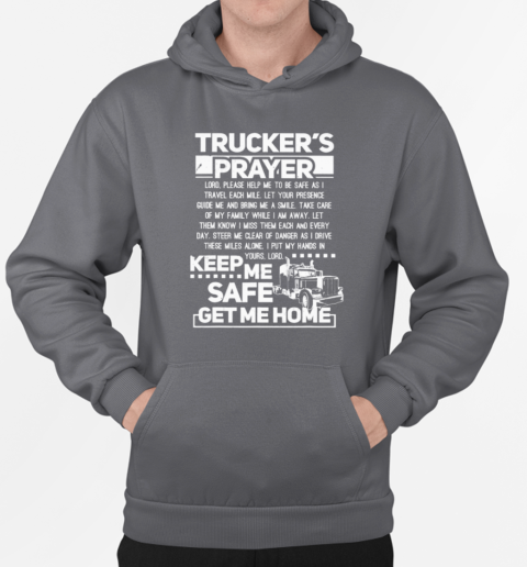 Trucker's Prayer Trucker T-Shirt Unisex Hoodie