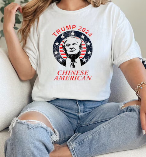 Trump 2024 Chinese American T-Shirt Classic Women's T-shirt