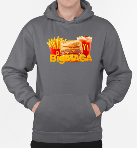 Trump McDonald's Big Maga T-Shirt Unisex Hoodie