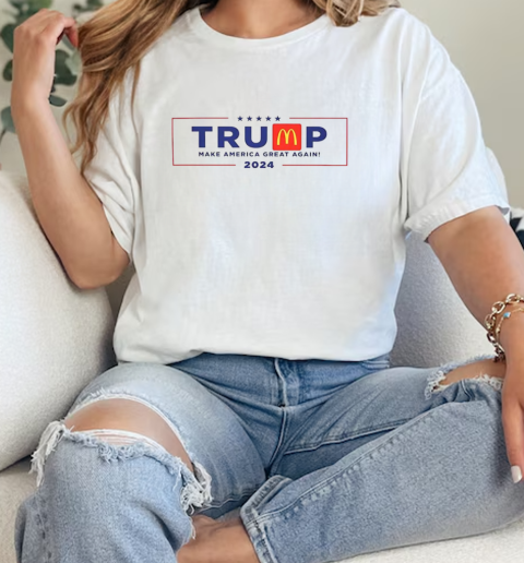 Trump McDonald's Make America Great Again T-Shirt Classic Women's T-shirt