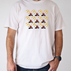 Trump Mugshot Collab McDonalds T-Shirt