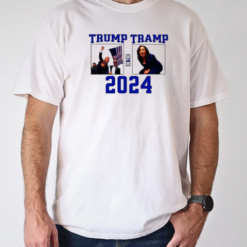 Trump or the Tramp 2024 vote for Trump Trump Vance 2024 America T-Shirt