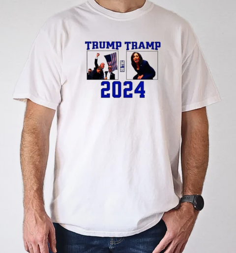 Trump or the Tramp 2024 vote for Trump Trump Vance 2024 America T-Shirt