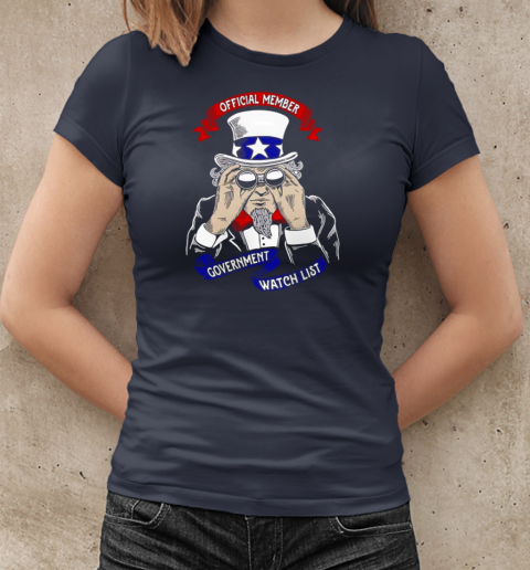 Uncle Sam Official member government watch list T-Shirt Classic Women's T-shirt