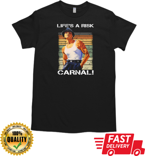 Vintage Paco Carnal Life's a Risk T-Shirt