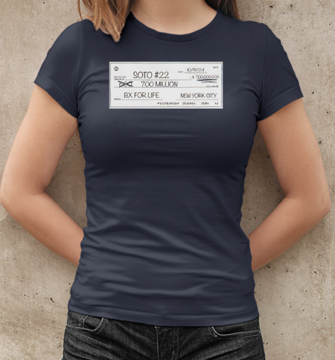 Whatever he wants Soto #22 700 million T-Shirt Classic Women's T-shirt