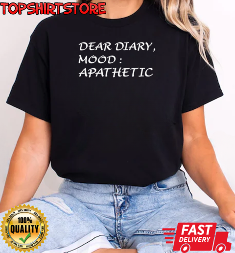 When we were young dear diary mood apathetic classic T-Shirt Classic Women's T-shirt