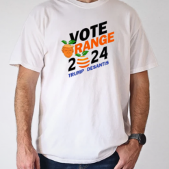 Women vote orange Trump desantis 2024 presidential election T-Shirt