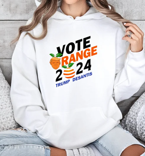 Women vote orange Trump desantis 2024 presidential election T-Shirt Unisex Hoodie