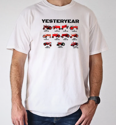 Yesteryear Vintage Red Tractor T-Shirt