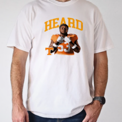 Zalance Heard Tennessee Volunteers Portrait T-Shirt