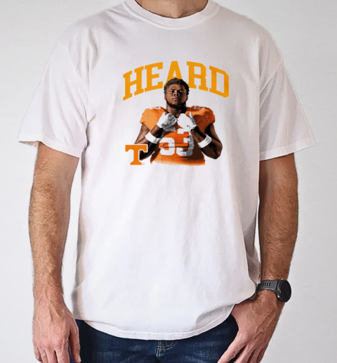 Zalance Heard Tennessee Volunteers Portrait T-Shirt