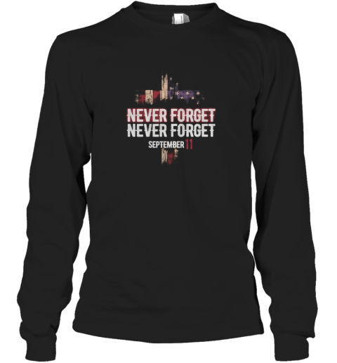 9 11 Memorial Cross T-Shirt