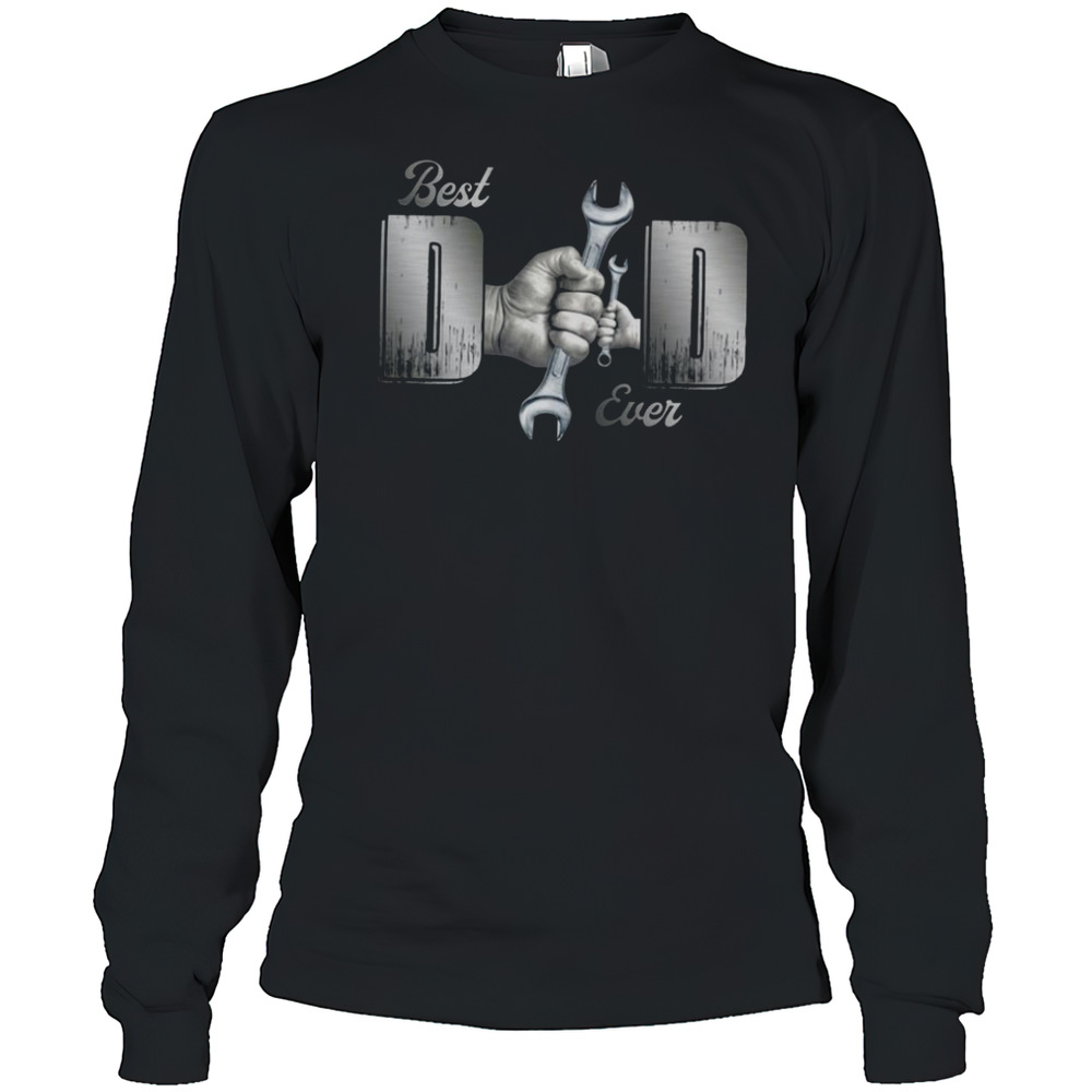 Best Dad Ever Mechanic Dad Family T-Shirt