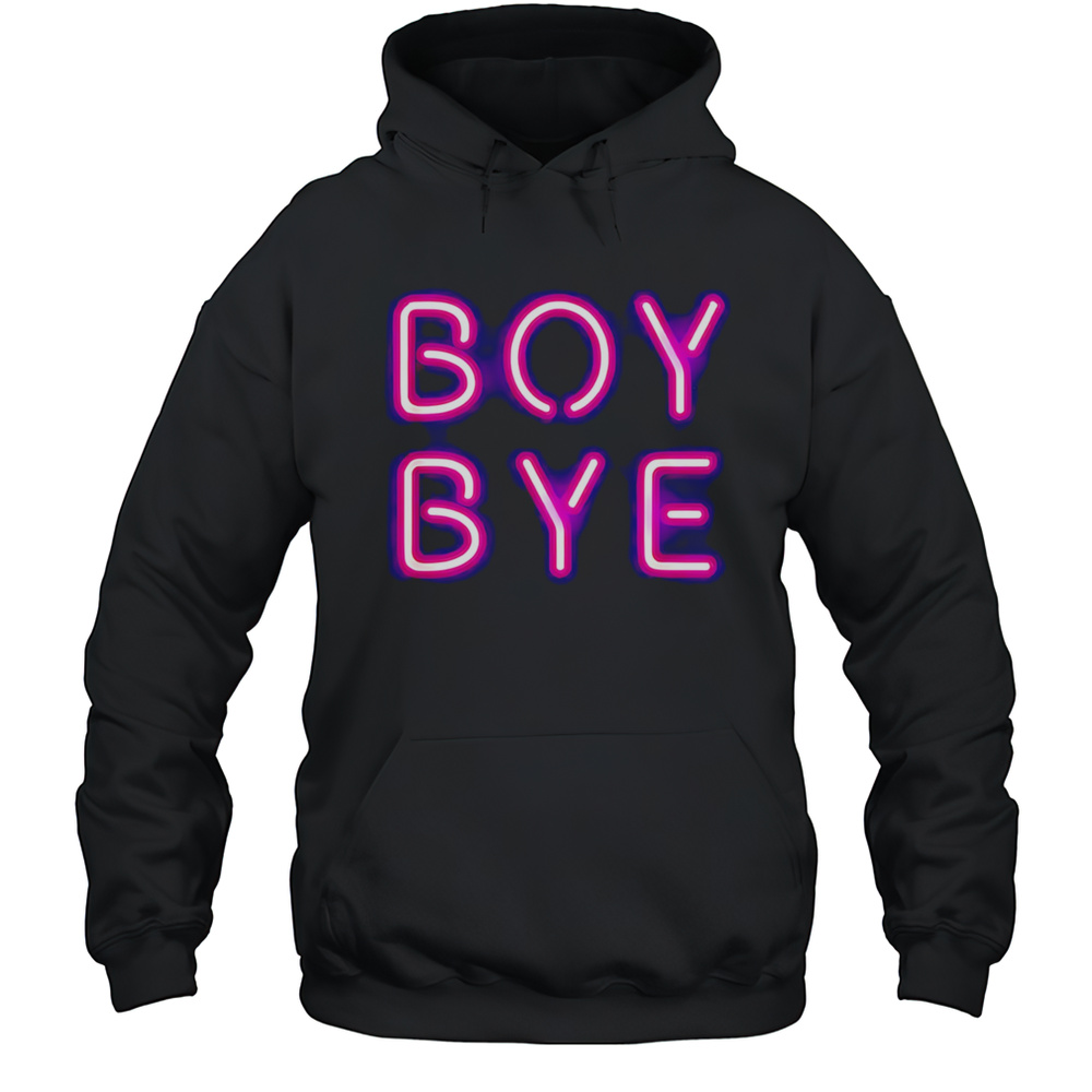 Boy Bye Neon Pink  Unisex Hoodie