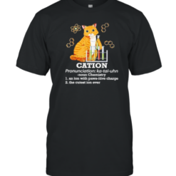 Cation Cat Chemistry T-Shirt
