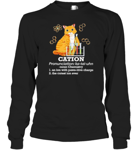 Cation Cat Chemistry T-Shirt