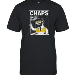 Chaps Moon Party Free Uga T-Shirt