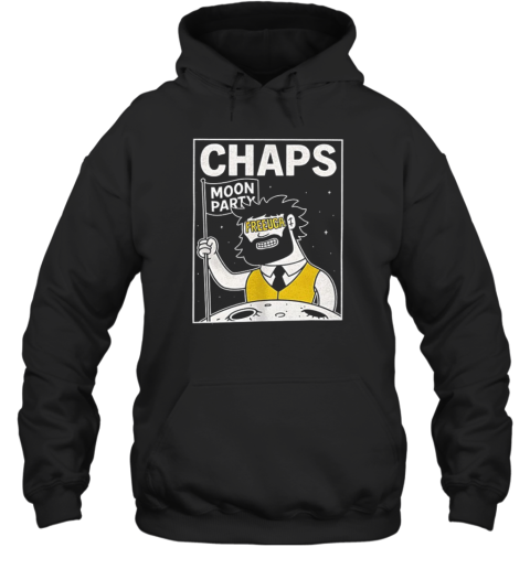 Chaps Moon Party Free Uga  Unisex Hoodie