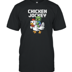Chicken Jockey Pixel T-Shirt