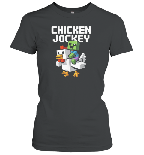Chicken Jockey Pixel T-Shirt