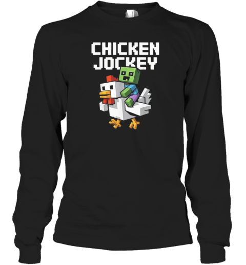 Chicken Jockey Pixel T-Shirt
