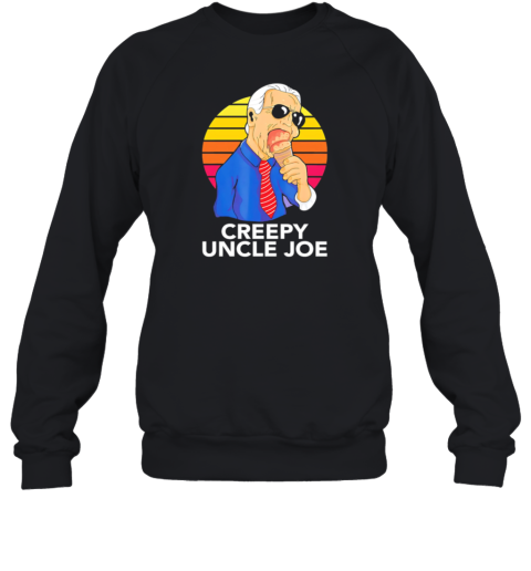 Creepy Uncle Joe Vintage  Unisex Sweatshirt