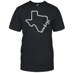 Dallas Cowboys Map T-Shirt