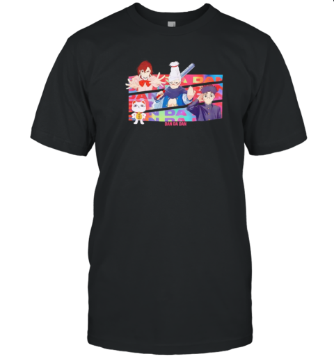 Dandadan Characters Colorful Stripe T-Shirt