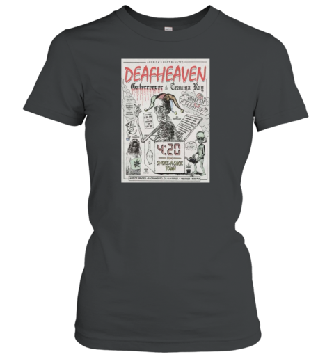 Deafheaven Ace Of Spades Apr 20 2025 T-Shirt