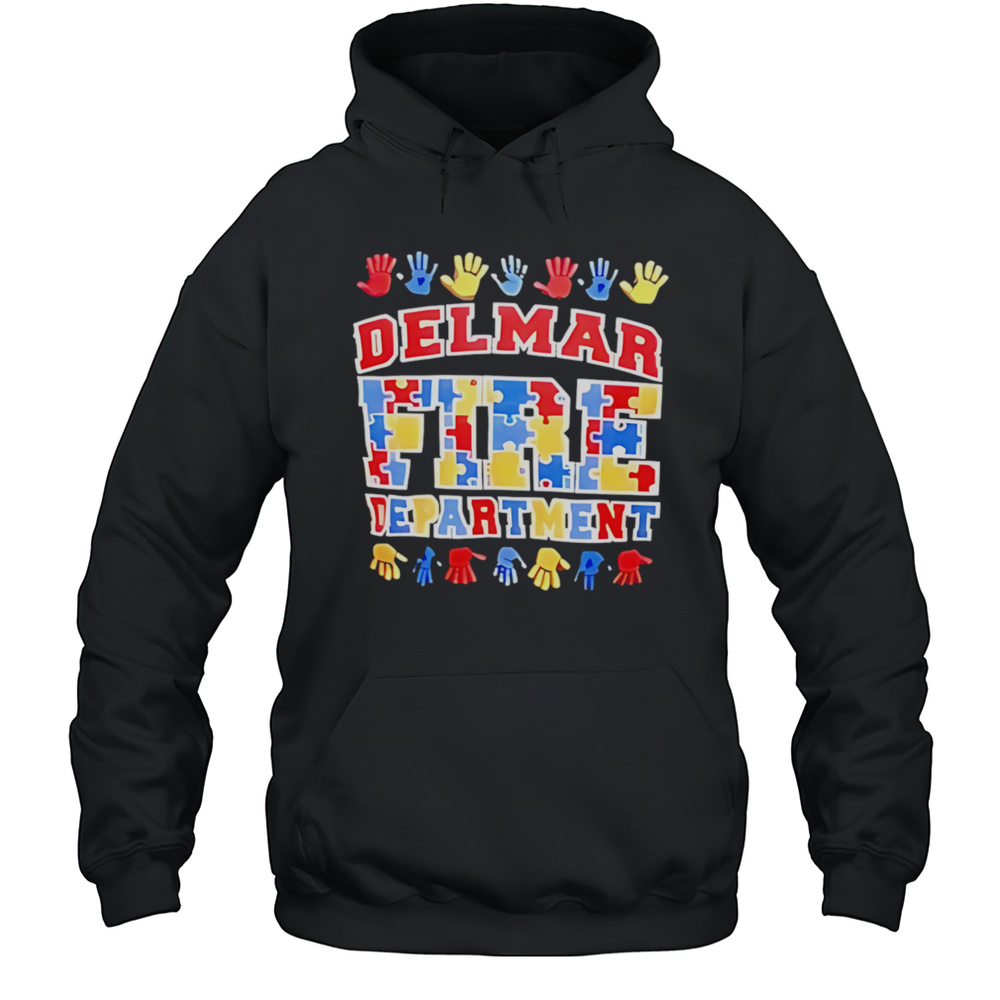 Delmar Department Autism Awareness  Unisex Hoodie