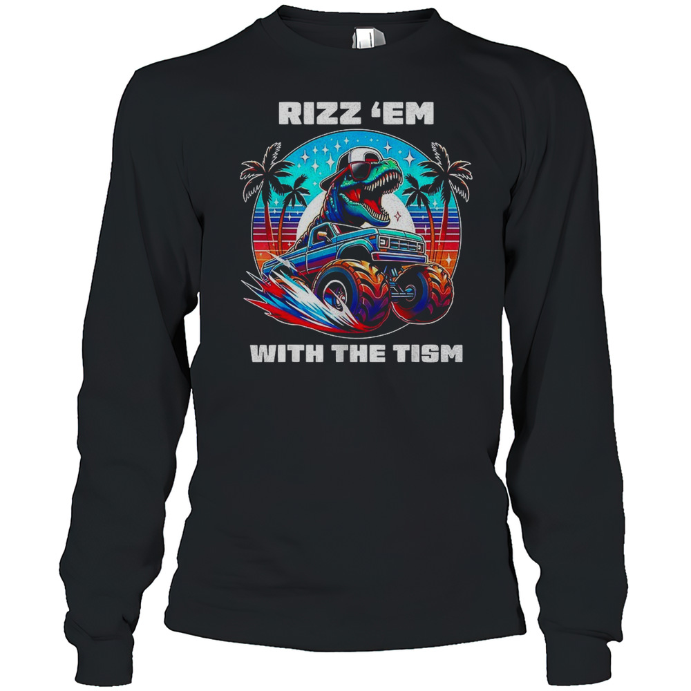 Dinosaurs Rizz 'Em With The Tism T-Shirt