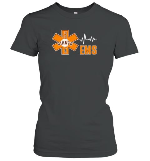 Ems Heartbeat San Francisco Giants Logo T-Shirt