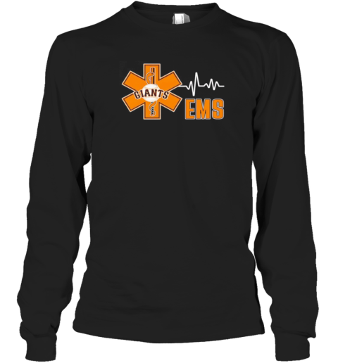 Ems Heartbeat San Francisco Giants Logo T-Shirt