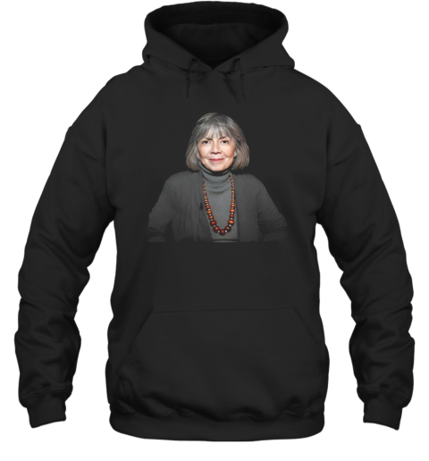 Eric Bogosian Wearing Anne Rice  Unisex Hoodie