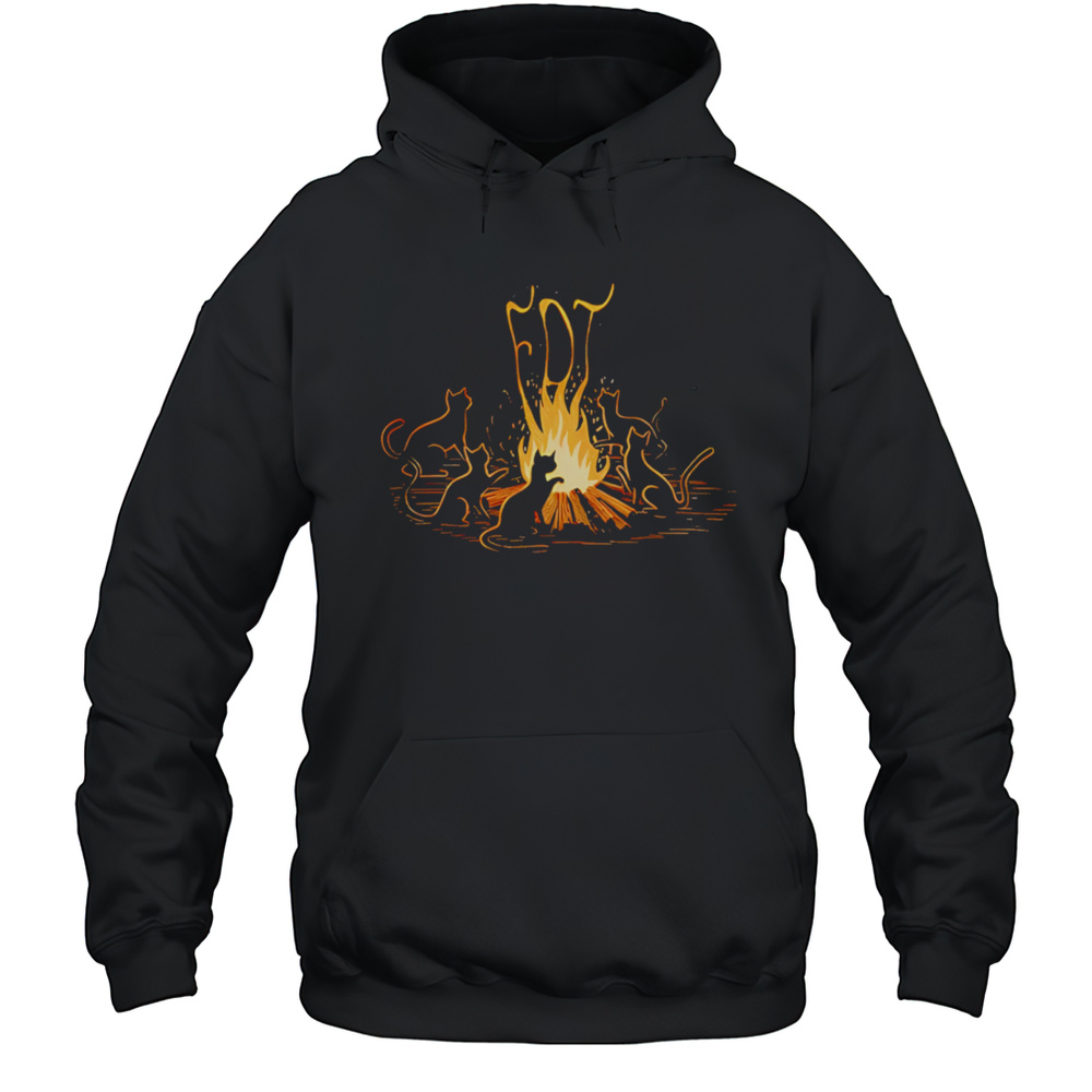 Fdt Fire Cat  Unisex Hoodie