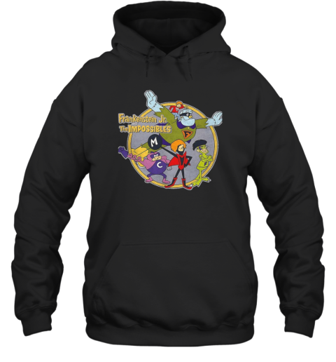 Frankenstein Jr. And The Impossibles 60S Saturday Morning Cartoon Characters Unisex Hoodie