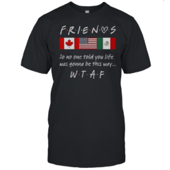 Friends So No One Told You Life Was Gonna Be This Way WTAF T-Shirt