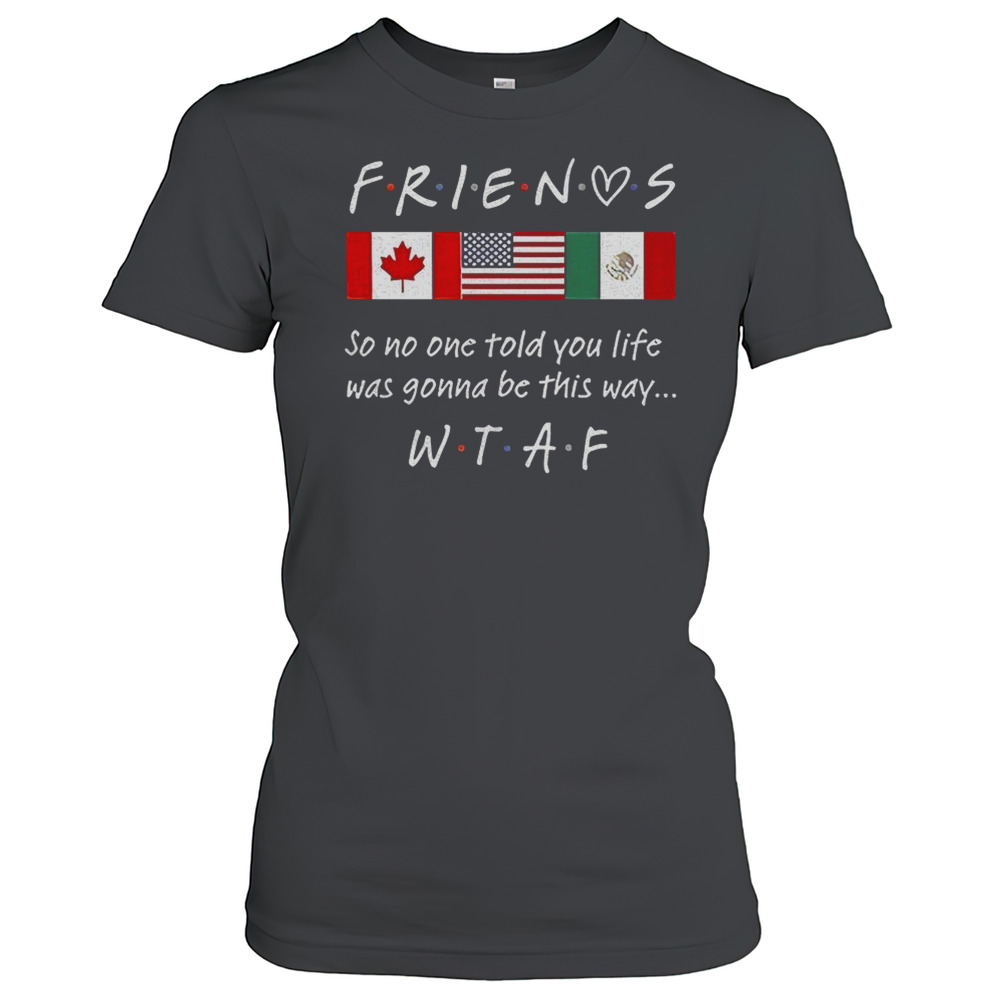Friends So No One Told You Life Was Gonna Be This Way WTAF T-Shirt