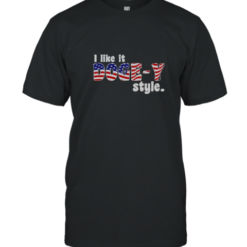 Funny Doge American Flag T-Shirt