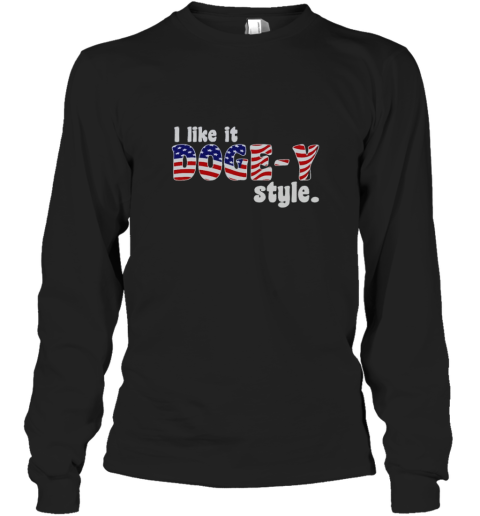 Funny Doge American Flag T-Shirt
