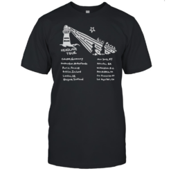 Gigi Perez Lighthouse Tour Black T-Shirt