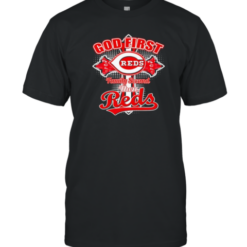 God First Family Second Then Reds T-Shirt