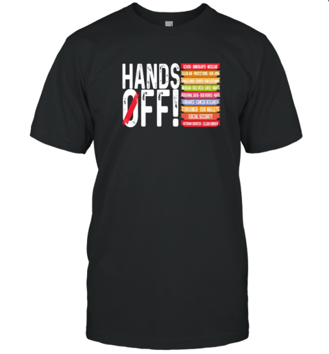 Hands Off Protest Medicaid T-Shirt